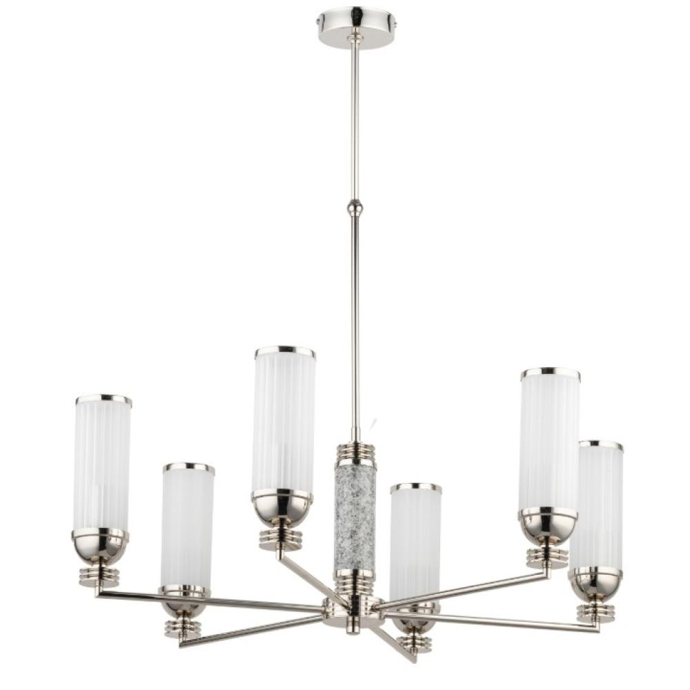 leskly niklovy chromovy luxusny elegantny artdeco velkorozmerny luster priehladny ryhovany skleneny tienidlo lampa mramorova vlozka.jpg
